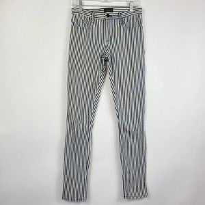 Theory Vertical Striped Railroad Conductor Jeans Size 27